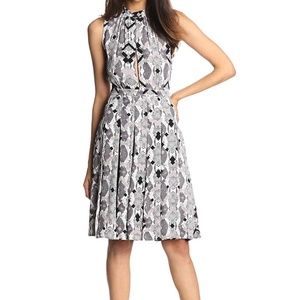 Pixel Python Print Dress